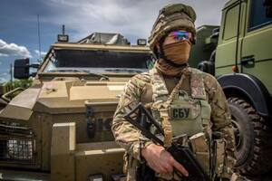 Soldados ucranianos llegaron a los EE.UU. para entrenarse en un área clave para la defensa