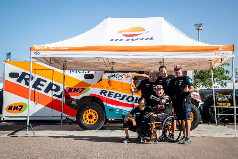 El Repsol Toyota Rally Team recalca la importancia en el Dakar