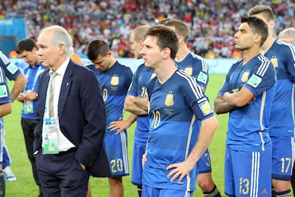 La última vez que la selección argentina jugó una final de un Mundial fue en Brasil 2014