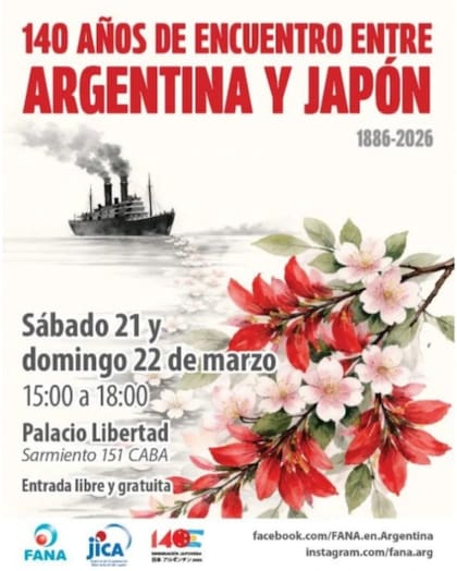 140º aniversário da imigração japonesa para a Argentina