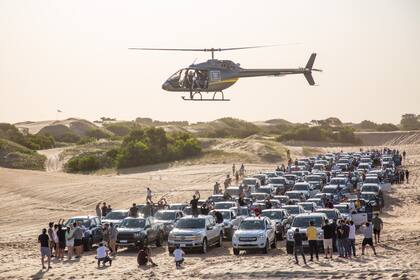 150 vehículos participaron del encuentro de Ford en Pinamar