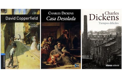 David Copperfield, Casa Desolada y Tiempos Difíciles, tres célebres obras del novelista