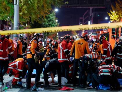 159 personas murieron aplastadas en una avalancha humana en octubre de 2022 en Seúl.