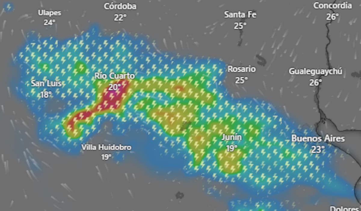 Hay alerta amarilla por altas temperaturas y tormentas para este jueves 5 de febrero: las provincias afectadas