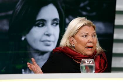 Cristina Kirchner y Elisa Carrió apuntaron contra Ricardo Lorenzetti.