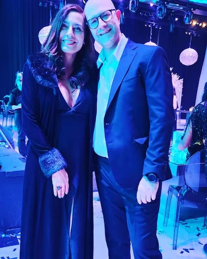 "18 años del primer café que tomamos", escribió Leguizamón en el pie de esta imagen, en su cuenta de Instagram