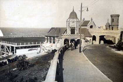 El Torreón del Monje, en una imagen de 1928