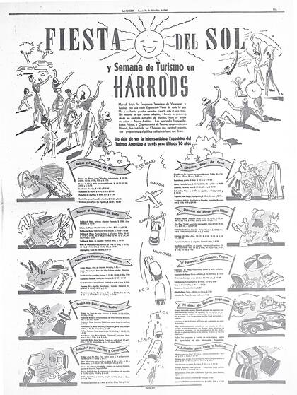 1941_Harrods. “Fiesta del Sol y Semana de Turismo en Harrods”
