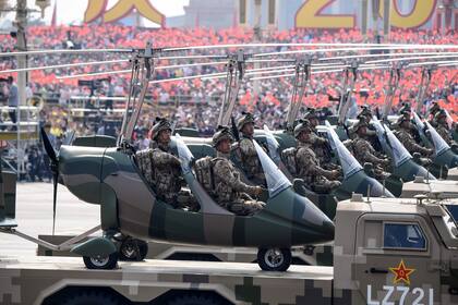 El desfile militar mostró la modernización del Ejército. Xi Jinping quiere que alcance un nivel de "clase mundial" antes de 2049, cuando se cumpla el centenario de la república.