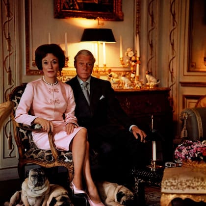 1964, los duques de Windsor posan en Villa Windsor para el fotógrafo Horst P. Horst en una edición especial de Vogue