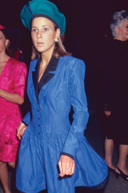 1989. En la boda de su hermano, el príncipe Kyril de Bulgaria, con
Rosario Nadal en la catedral de Palma de Mallorca.