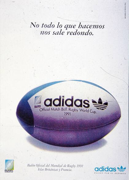 1991_Adidas. “No todo lo que hacemos nos sale redondo”
