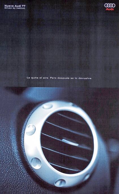 1998_Audi. “Te quita el aire. Pero después te lo devuelve”
