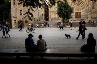 El Barrio Gótico en Barcelona es un ejemplo de cómo solían ser las calles de la ciudad: estrechas y sinuosas.