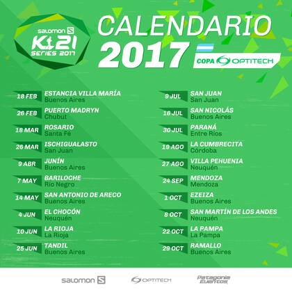 20 fechas tendrá en 2017 el circuito K21 Series