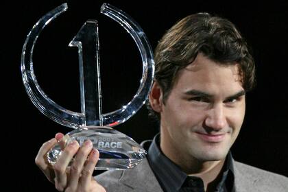 2007, Masters en Shanghai: campeón del torneo de maestros y con el trofeo del número 1 del mundo