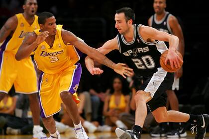 2007, otra vez ante Los Angeles Lakers en el Staples Center