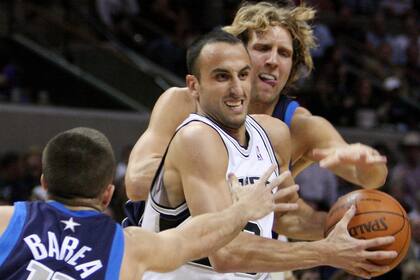 2009, la fuerza de Manu ante Dallas Mavericks