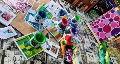 2015 fue el año en Mariela unió los puntos en el aire. Jorge le insistía que debía dedicarse de lleno al arte, y ella se sumió en un profundo diálogo interno para evaluar sus pasiones y su recorrido de vida.