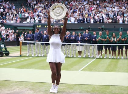 Blanco inmaculado: campeona de Wimbledon en 2016