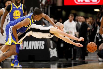 2018, Manu y todo su esfuerzo ante Golden State Warriors