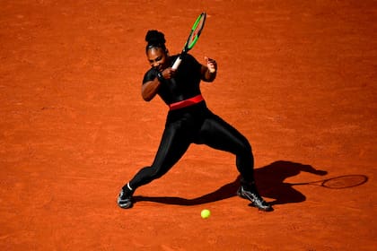 El catsuit enterizo que empleó en Roland Garros 2018, y que despertó controversias y una fuerte crítica del director del Open francés