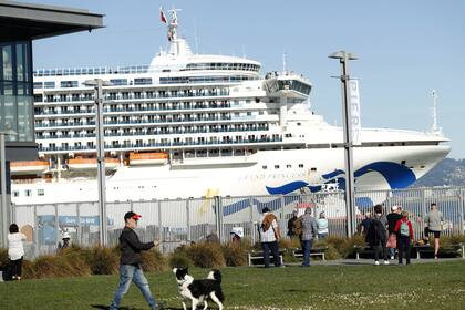 21 casos positivos en un crucero en San Francisco