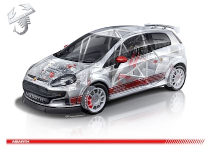 210 CV es la potencia del motor 1.4 Turbo del Fiat Punto Abarth