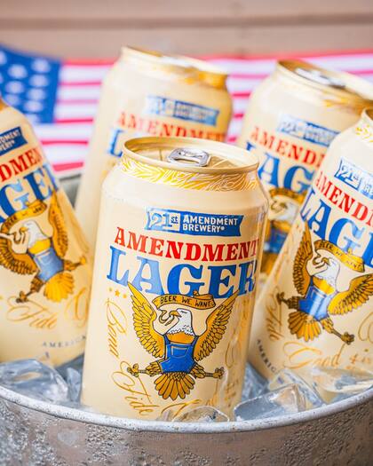 21st Amendment Brewery presentó cócteles enlatados en 2023 para incrementar sus ventas