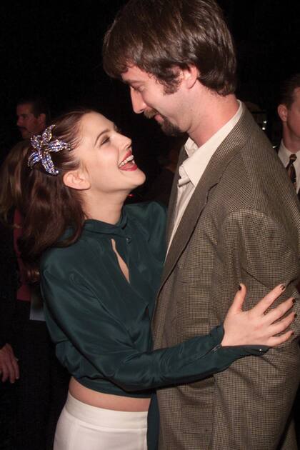 22 de noviembre de 2000.
Muy enamorada de Tom
Green –se casaron en julio
de 2001 y se divorciaron
en octubre de 2002–, en
el estreno de Los ángeles
de Charlie el Teatro Chino
de Los Ángeles.