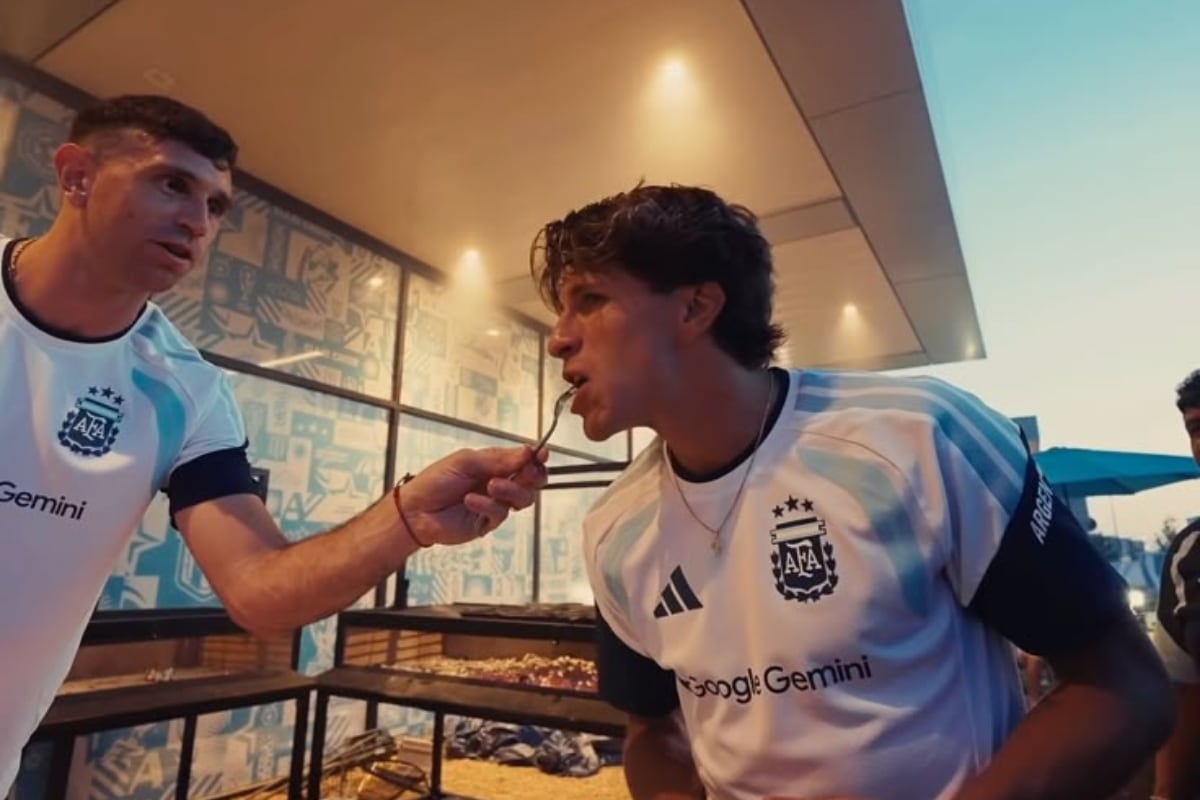 La selección argentina disfrutó de varios asados durante su estadía en Kansas City