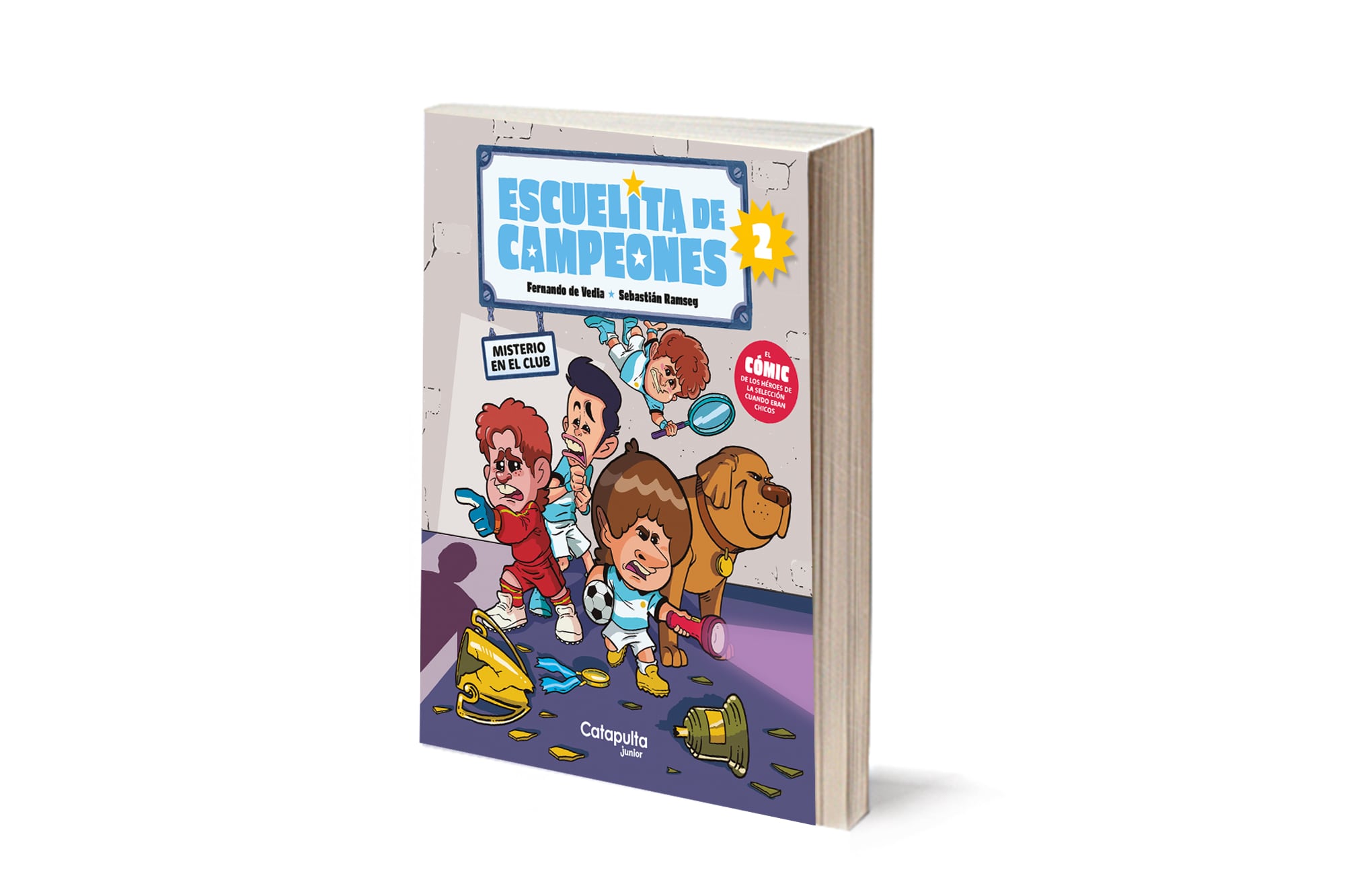 Escuelita de Campeones, una saga para los más chicos de Fernando De Vedia y Sebastián Ramseg