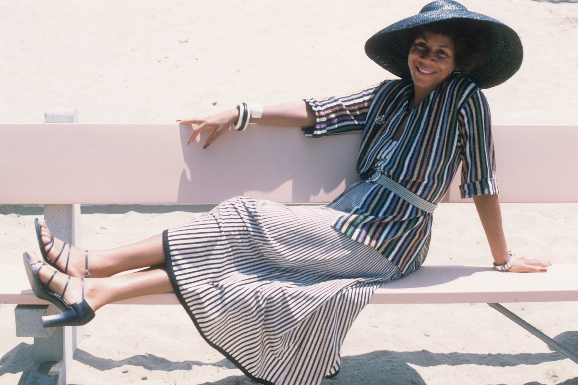 Minnie Riperton en Los Ángeles, en 1975