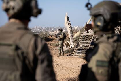 23/01/2024 Militares israelíes en la Franja de Gaza POLITICA ASIA ORIENTE PRÓXIMO INTERNACIONAL EJÉRCITO DE ISRAEL