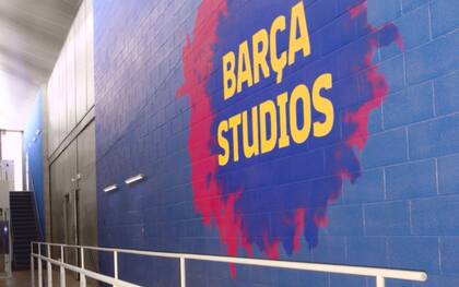 23/10/2021 Instalaciones de Barça Studios, productora de contenido audiovisual del FC Barcelona DEPORTES FCB