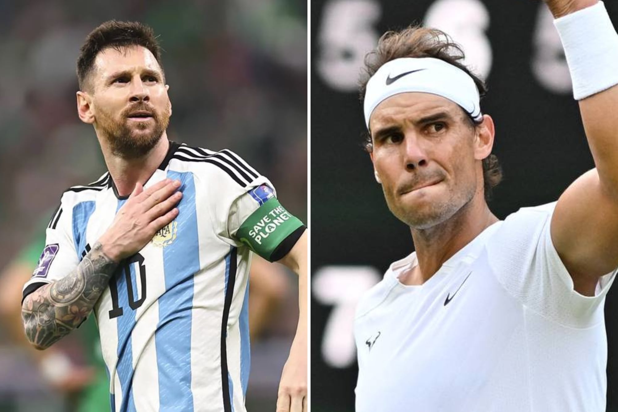 Messi sorprendió al elogiar a Nadal de forma repentina