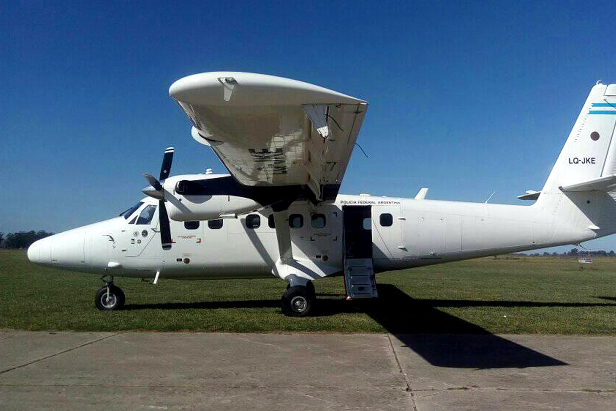 Un avión Twin Otter.