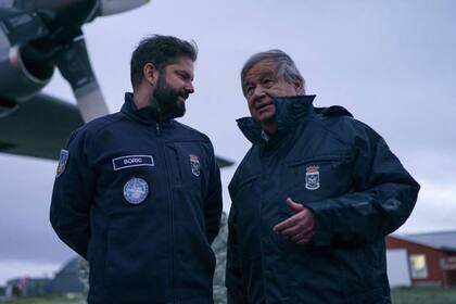 24/11/2023 Clima.- Guterres se muestra "alarmado" por la situación en la Antártida por el cambio climático. El secretario general de la ONU, António Guterres, se ha mostrado "alarmado por la situación en la Antártida por el cambio climático, tras una visita que ha realizado este jueves junto al presidente de Chile, Gabriel Boric, de cara a la cumbre climática de la COP28. POLITICA INTERNACIONAL PRESIDENCIA DE CHILE