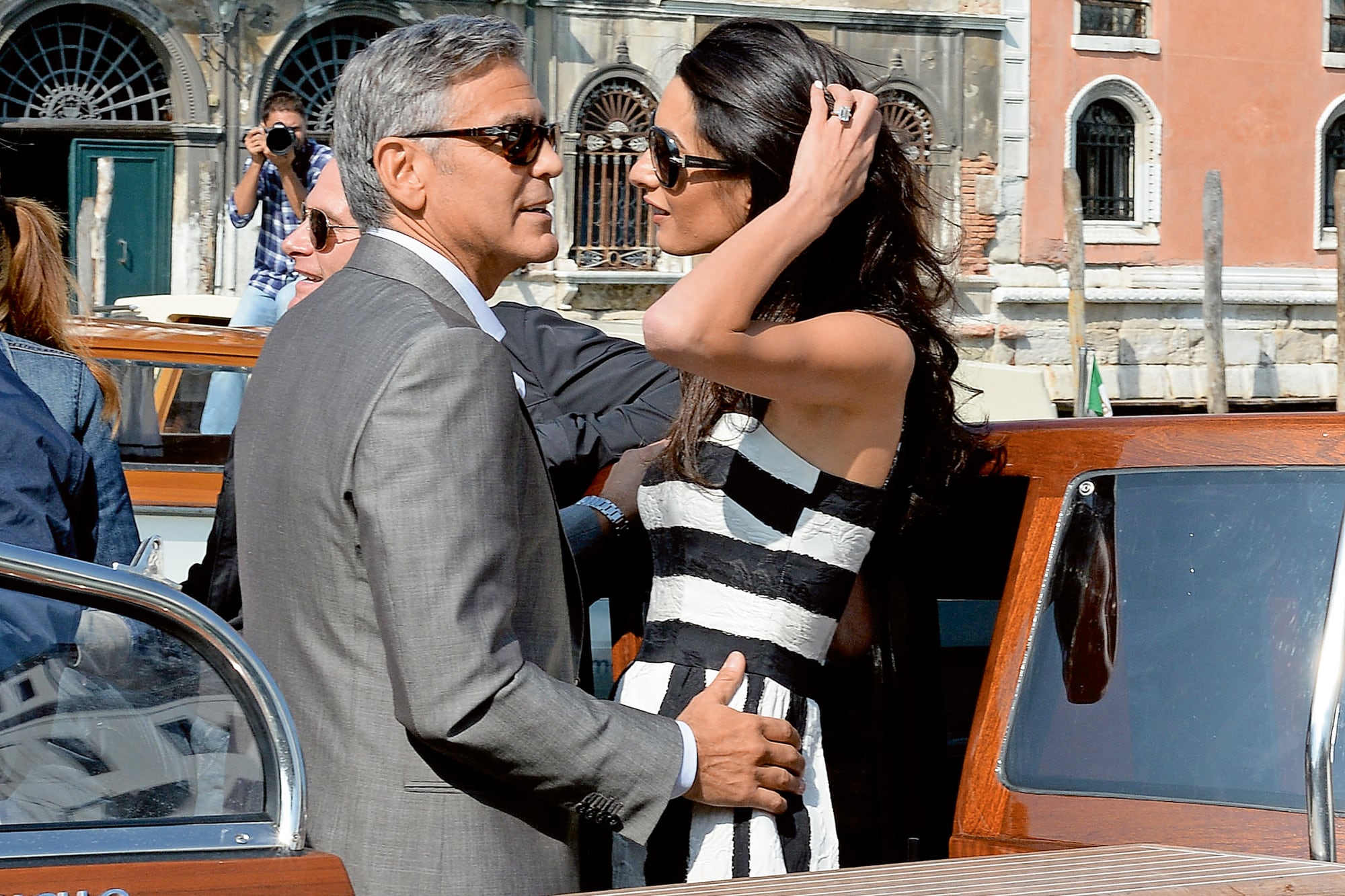 George Clooney y Amal Clooney