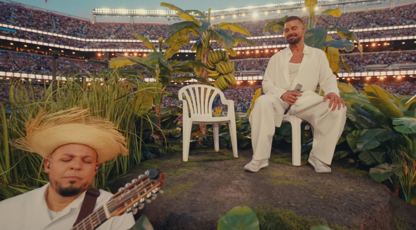 Ricky viene de ser parte del show del entretiempo en el Super Bowl LX