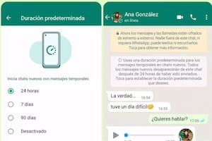 WhatsApp trabaja en una sección para almacenar los mensajes de chats temporales en el perfil de cada contacto