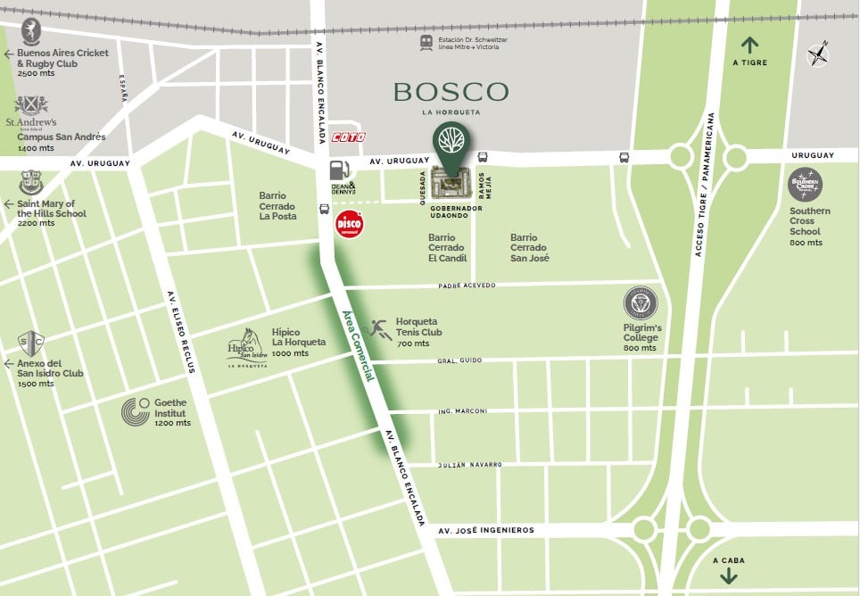 Las inmediaciones de la zona en donde avanza el proyecto basado en la filosofía de Gehl