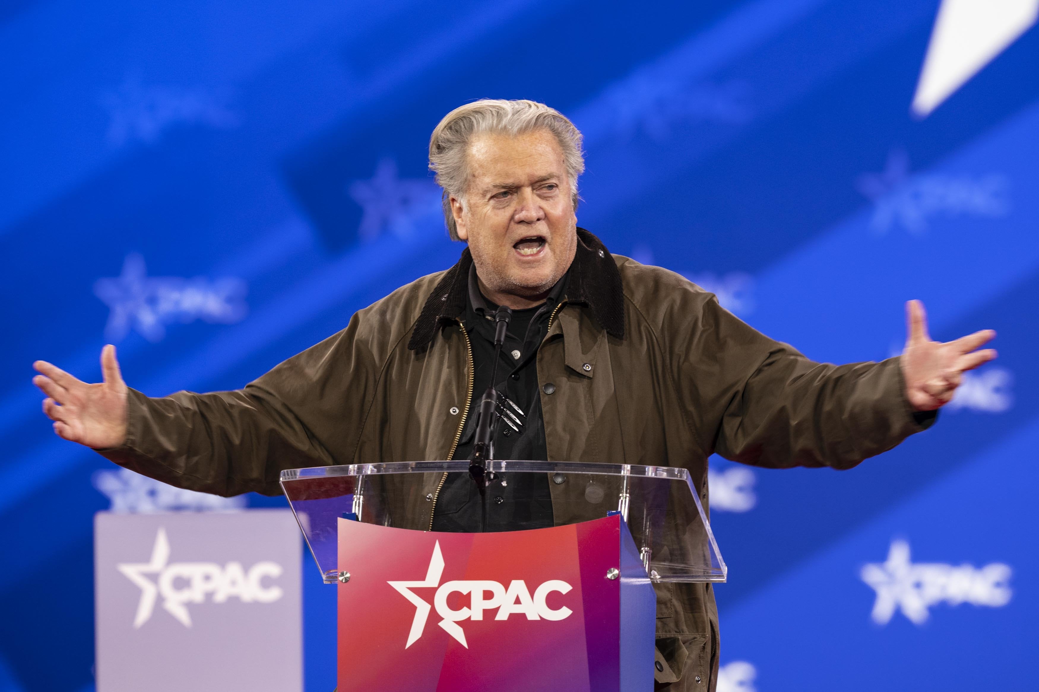 Steve Bannon, exestratega de Donald Trump.