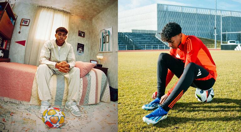 Lamine Yamal ficha por adidas y usará las botas de Leo Messi - LA NACION
