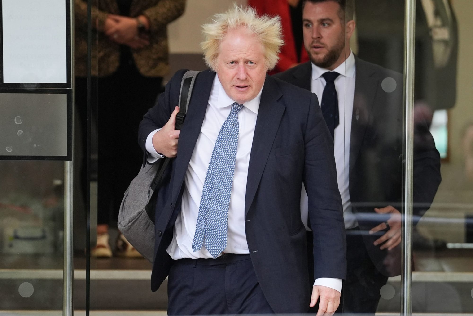 Boris Johnson viajaba estuvo en la zona a bordo de tren diplomático antes del ataque