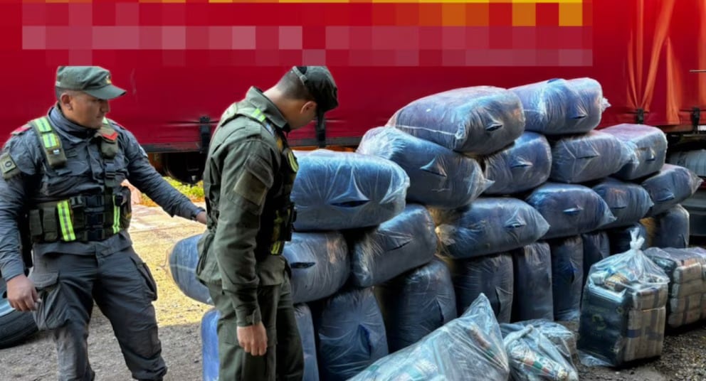 Incautaron más de 780 kilos de hojas de coca en dos operativos en Salta