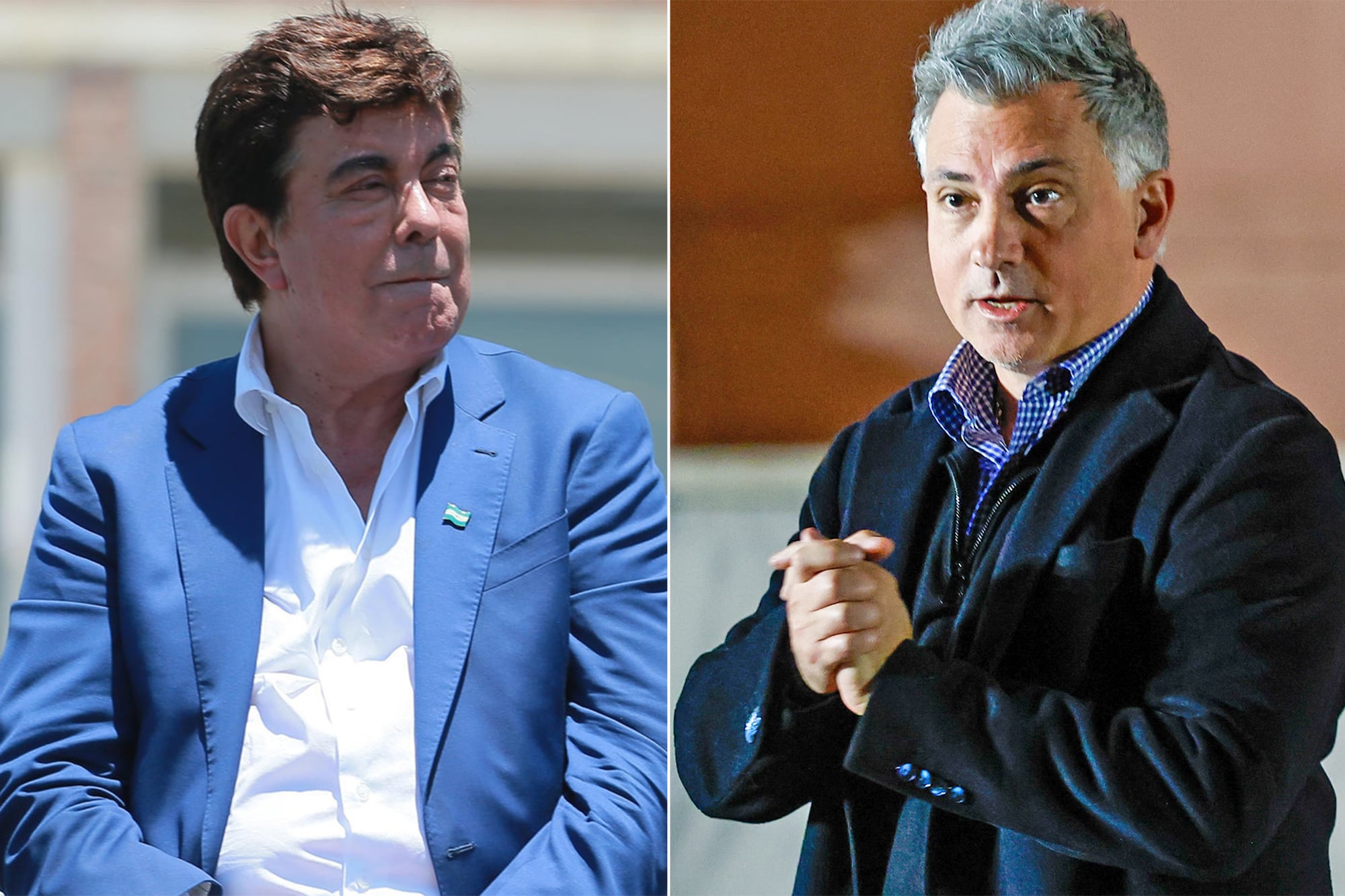 Fernando Espinoza y Sebastián Pareja