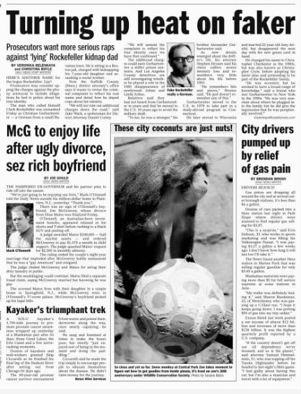 El Daily News hablaba de el Rockefeller