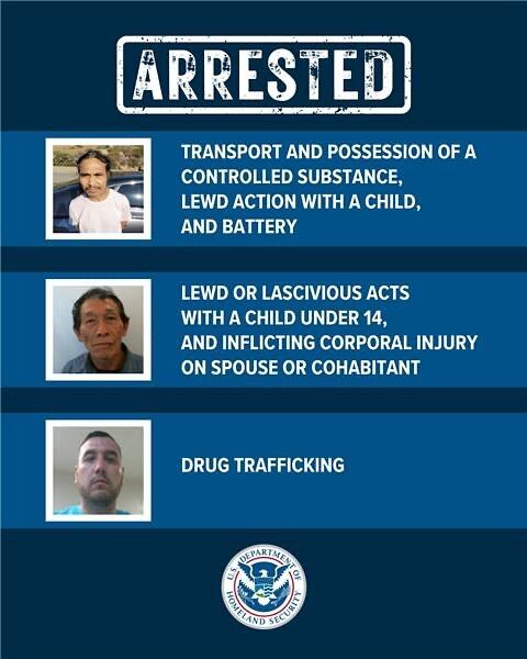 El DHS mostró los perfiles de los detenidos en las redes sociales