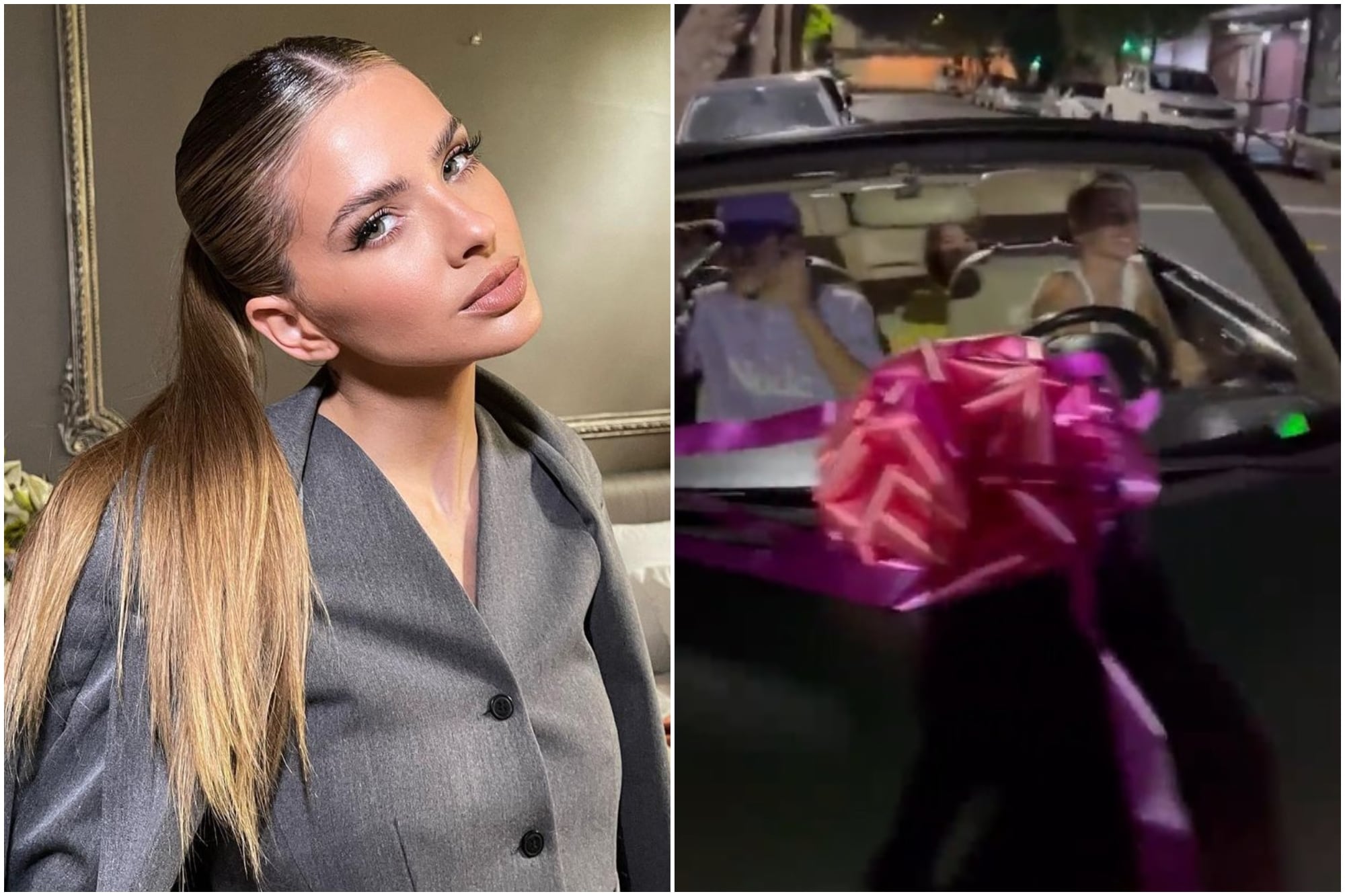 Se reveló qué piensa hacer la China Suárez con el auto que le regaló Rusherking